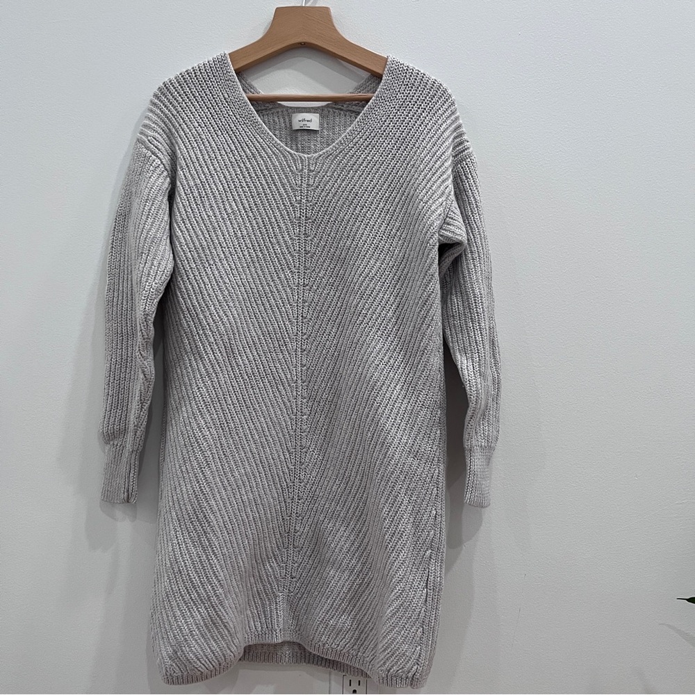 Wilfred Seville Sweater Dress in Heather Birch